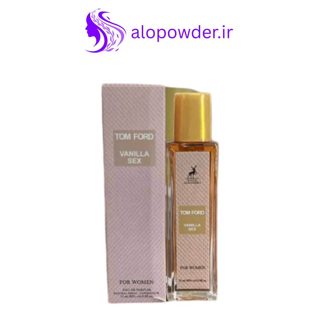 عطر ادوپرفیوم زنانه الحمبرا مدل تام فورد وانیلا Vanilla Tom Ford حجم ۳۵ میل