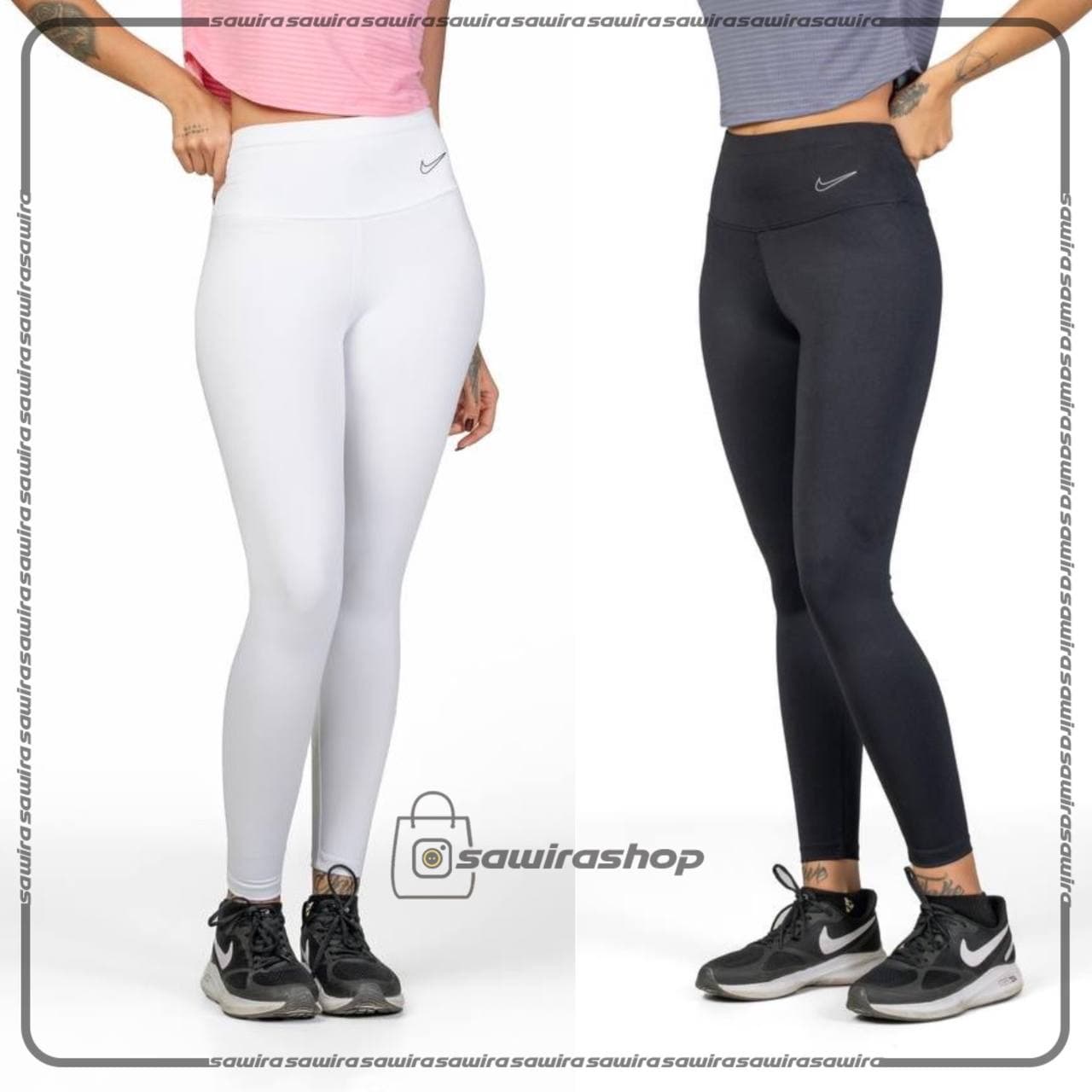 لگ کمر پهن ساده زنانه نایک (Nike) - (کد: 1710) — تصویر ۲