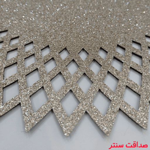 رومیزی گرد تک بزرگ چرم اکلیلی خورشیدی — تصویر ۲