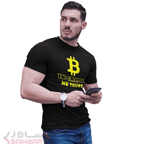 تیشرت مردانه بیت کوین کریپتو