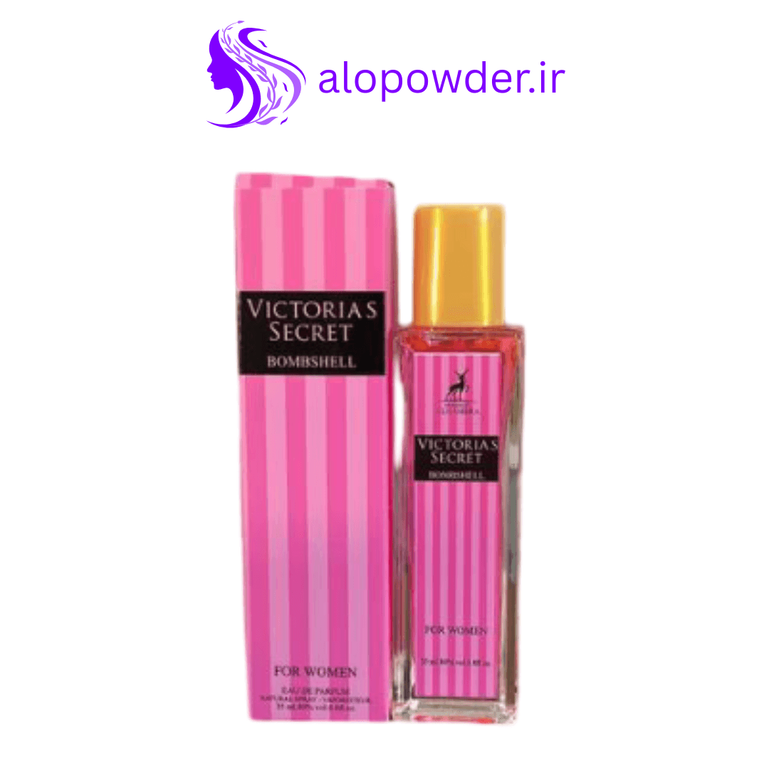 عطر ادوپرفیوم زنانه الحمبرا مدل بامشل ویکتوریا سکرت Bomshell Victoria’s Secret حجم ۳۵ میل