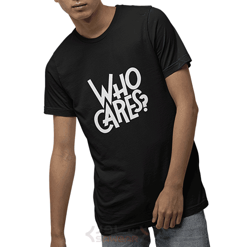 who cares تیشرت مردانه