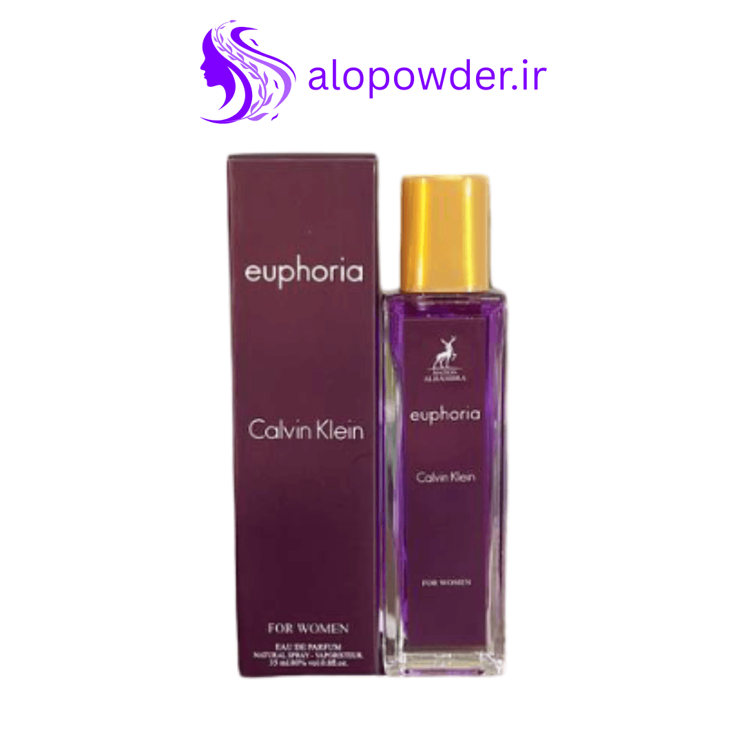 عطر ادوپرفیوم زنانه الحمبرا مدل یوفوریا کالوین کلین Euphoria Calvin Klein حجم ۳۵ میل