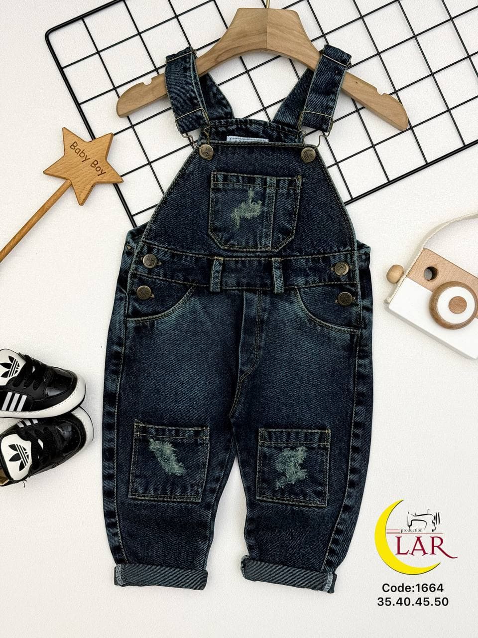 بیلر جین بچگانه زاپ دار