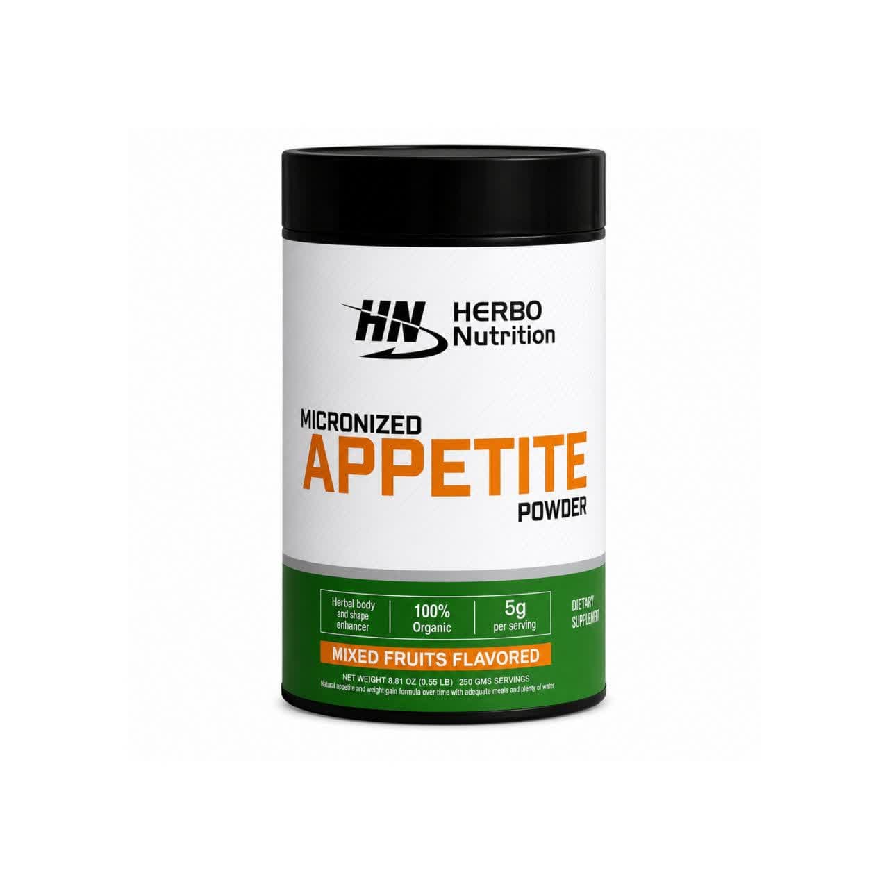 پودر چاقی هربو نوتریشن (Herbo Nutrition Appetite Powder) | پودر اشتها آور و افزایش وزن طبیعی هربو نوتریشن | فرمول گیاهی، میکرونایز و جذب بالا