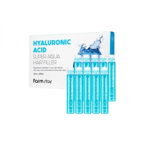 پک فیلر مو هیالورونیک اسید ضد خشکی و آبرسان فارم استی FarmStay Hair Filler Hyaluronic Acid