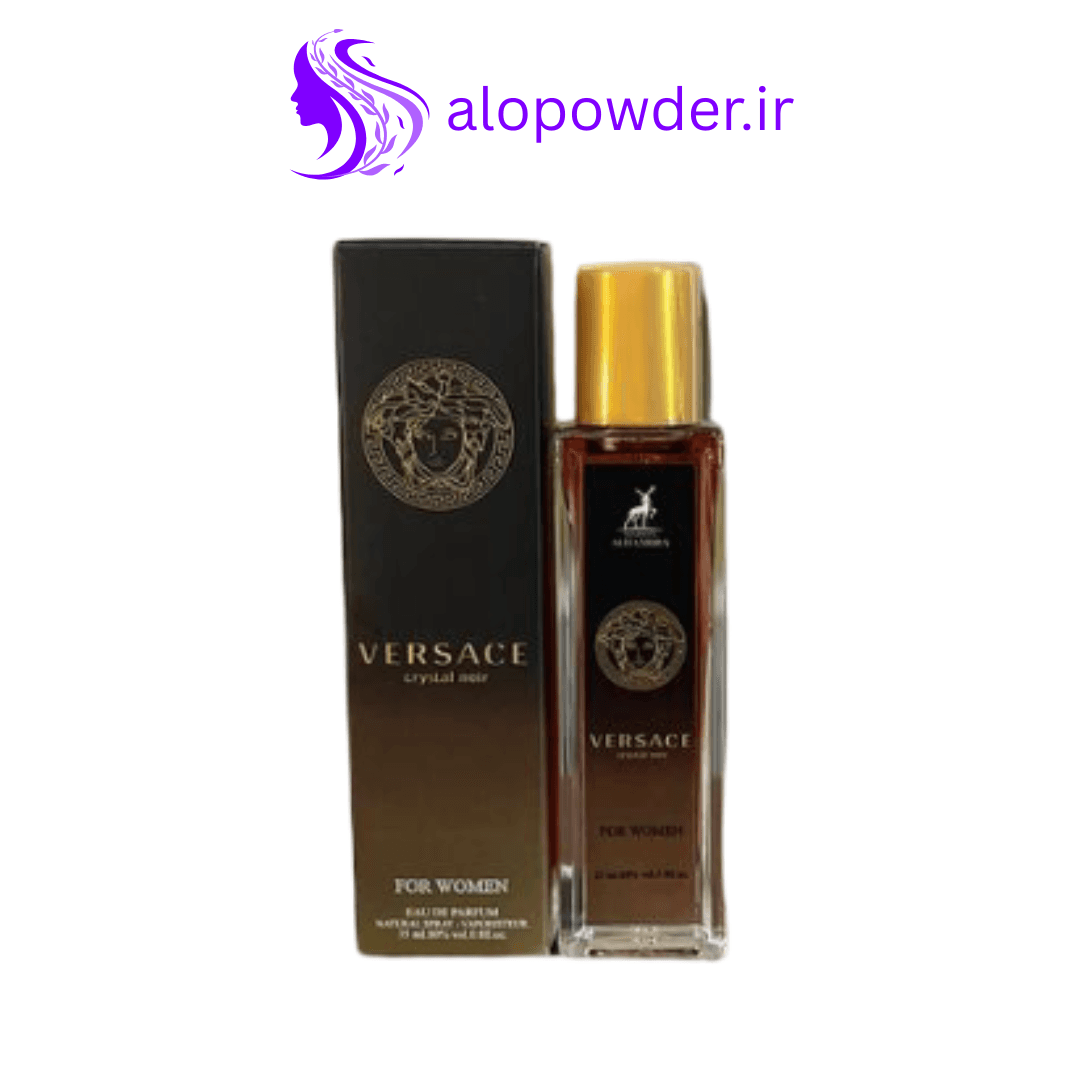 عطر ادوپرفیوم زنانه الحمبرا مدل ورساچه – کریستال نویر Versace – Crystal Noir حجم ۳۵ میل