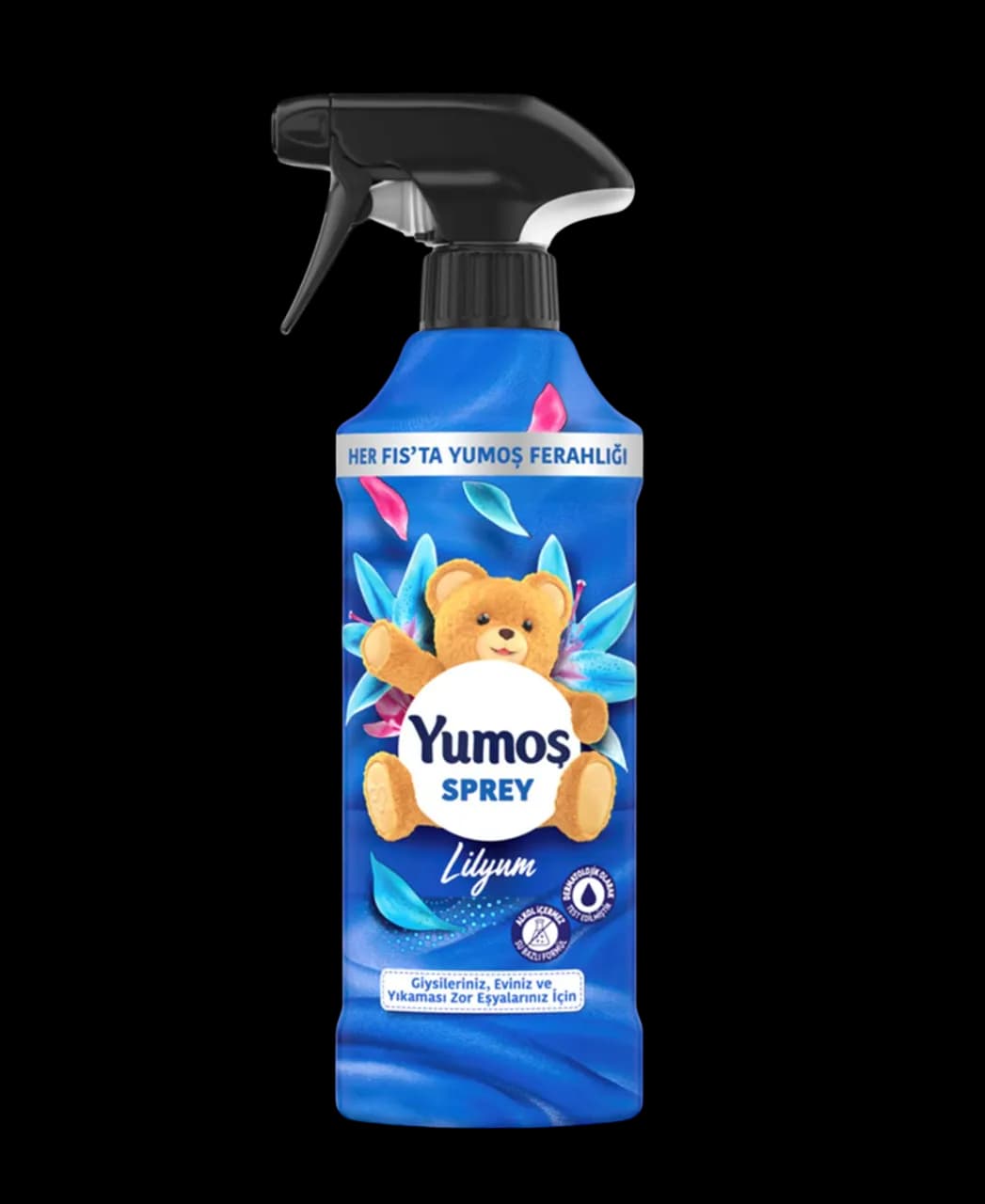 اسپری خوشبو کننده یوموش مدل Lilyum حجم 450 میل yumos