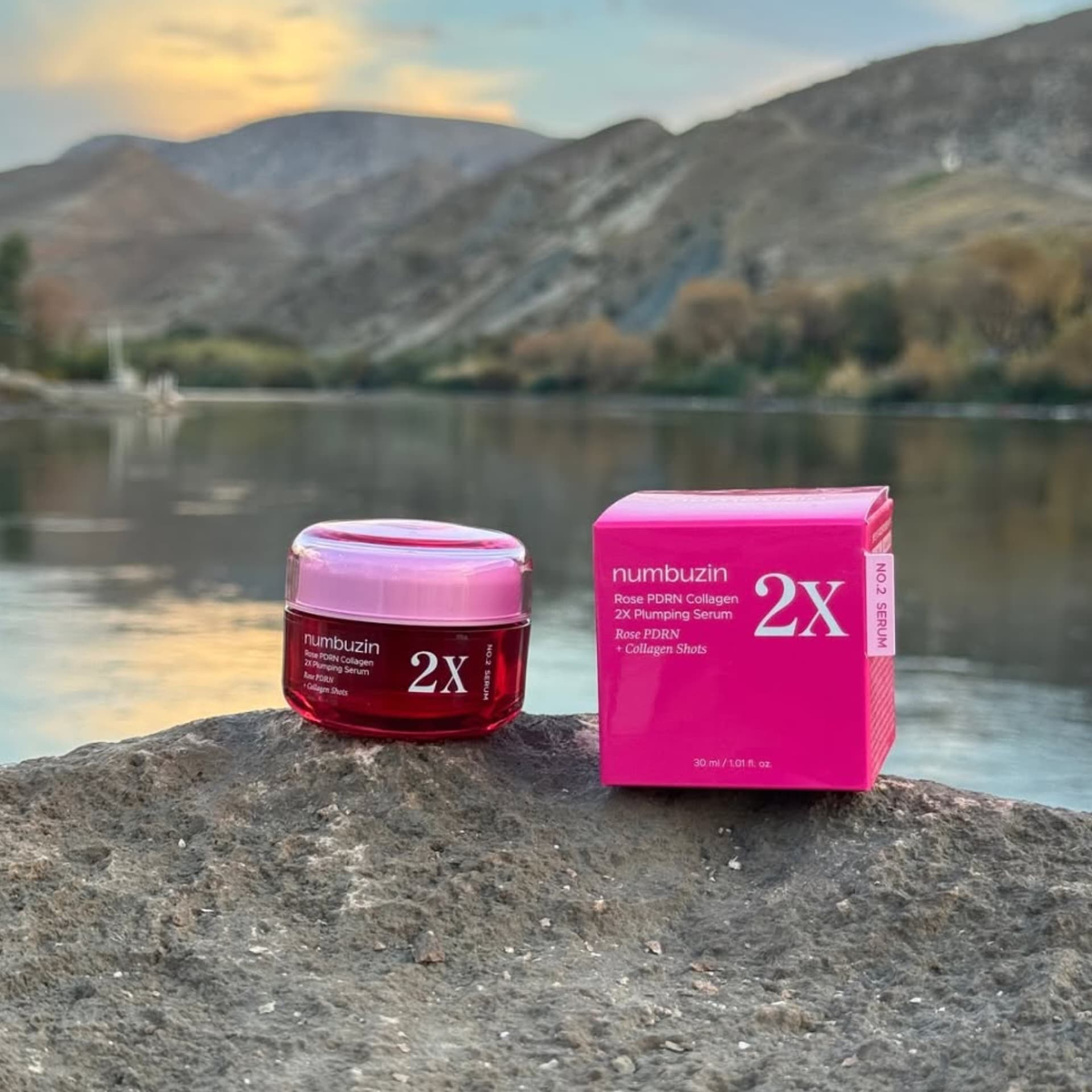 سرم حجم‌ دهنده کلاژن و PDRN گل رز 2X نامبوزین شماره ۲ | Numbuzin No.2 Rose PDRN Collagen 2X Plumping Serum — تصویر ۳