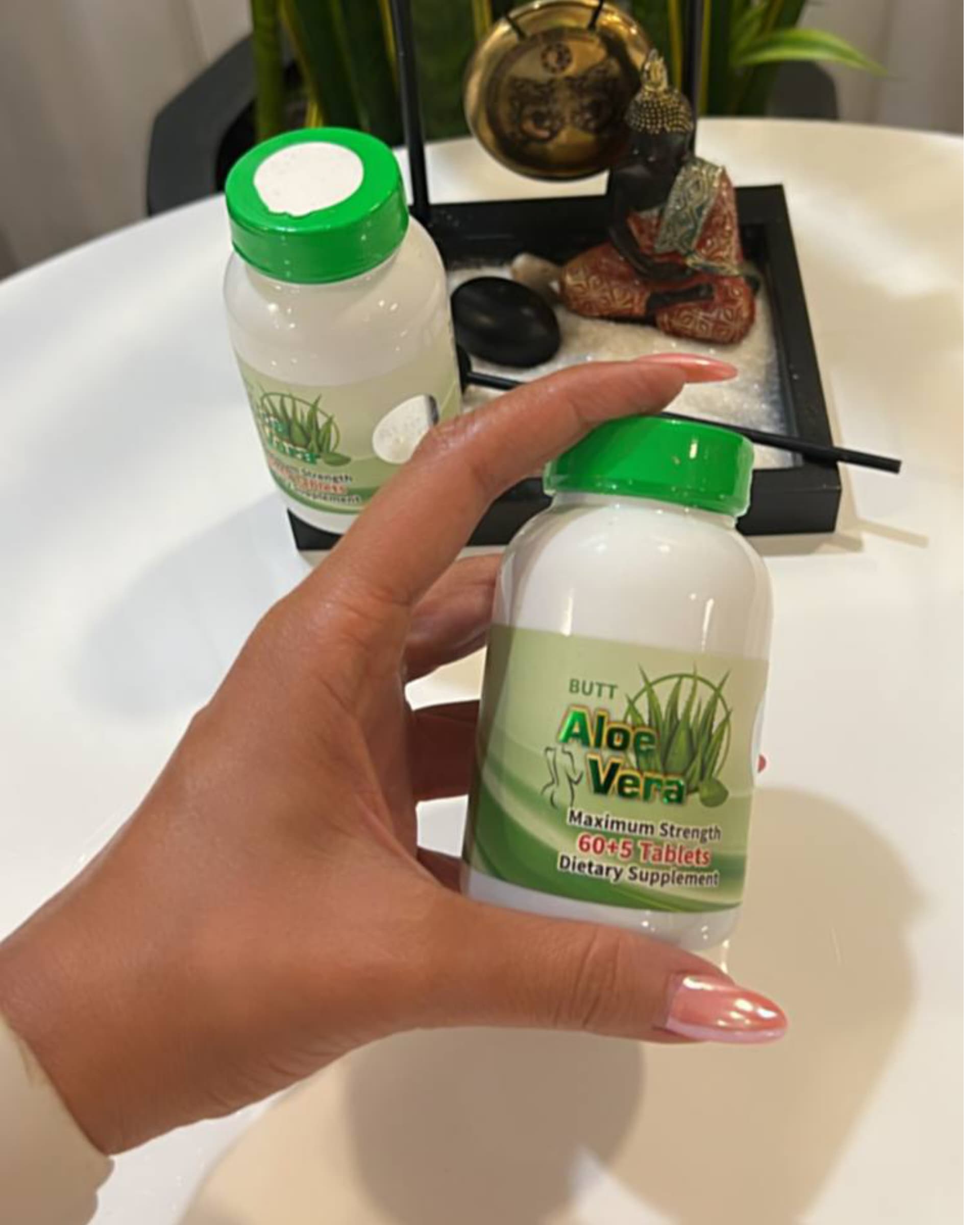 قرص حجم‌ دهنده و فرم‌ دهنده باسن آلوئه‌ورا | Aloe Vera Butt Enhancement Formula — تصویر ۲
