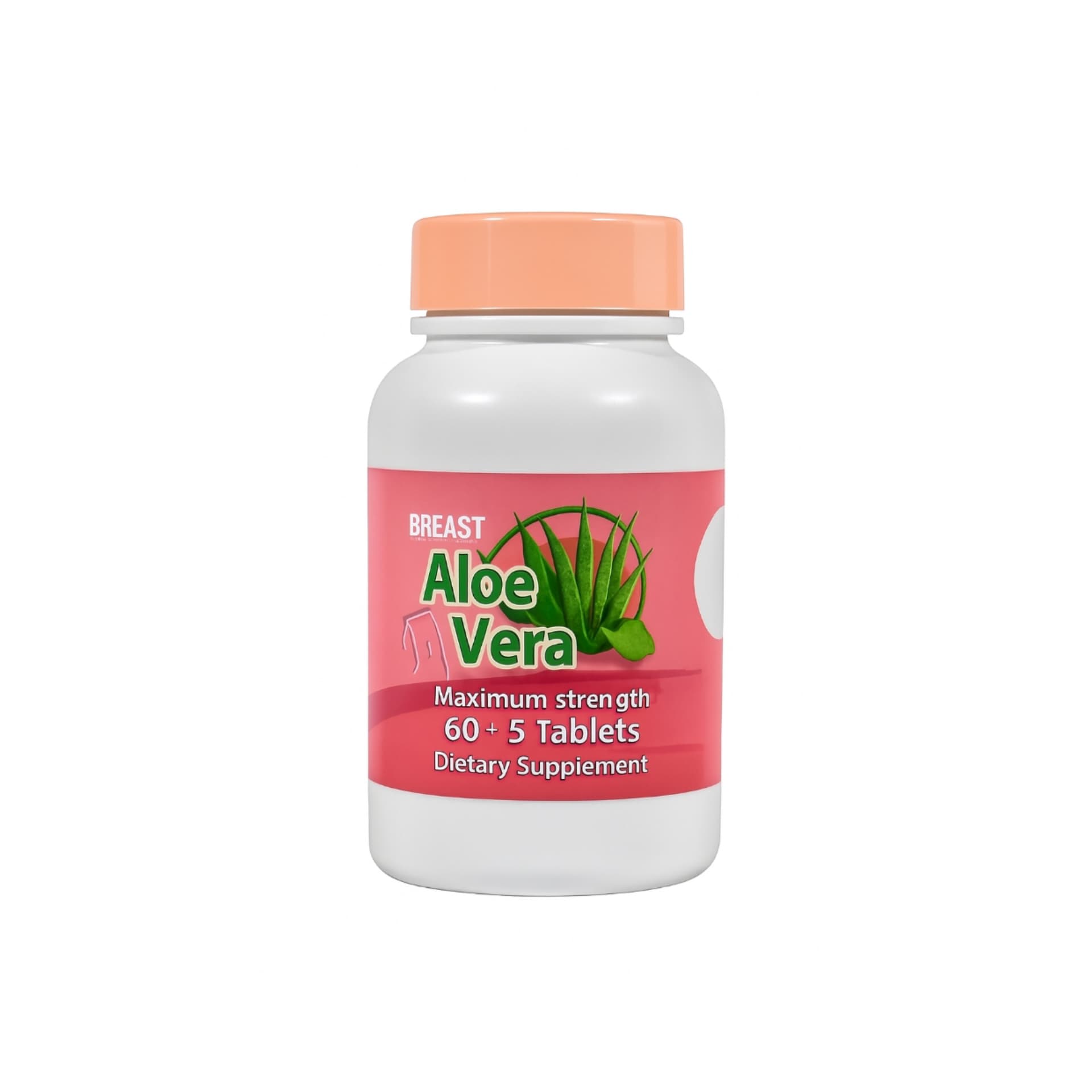 قرص حجم‌ دهنده سینه آلوئه‌ورا | Aloe Vera Breast Formula 65 Capsules