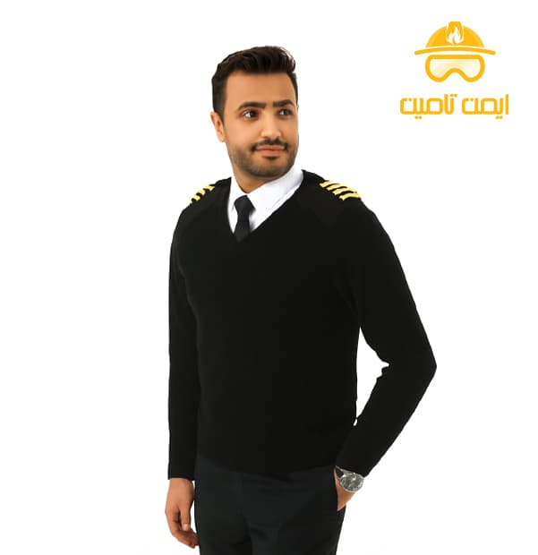 پلیور خلبانی مردانه آستین دار