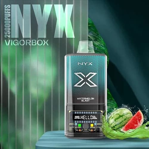 پاد یکبار مصرف 25000 پاف VIGORBOX طعم هندوانه