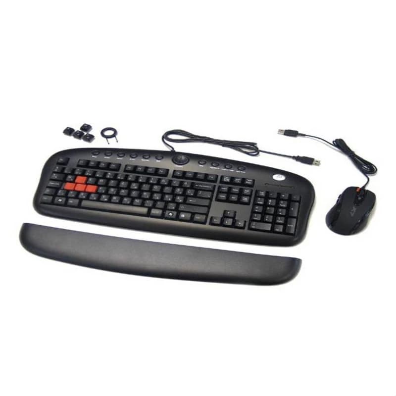 ماوس و کیبورد بی سیم KX-2810BK — تصویر ۳