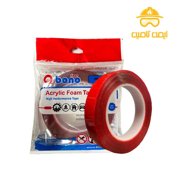 چسب دو طرفه قوی بی رنگ-چسب 2 طرفه شفاف (1 تا 5 سانتی)