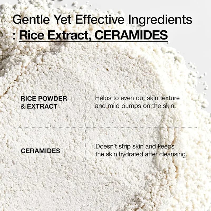 پودر پاک‌کننده و روشن‌کننده آنزیم برنج آنوا Anua Rice Enzyme Brightening Cleansing Powder — تصویر ۷