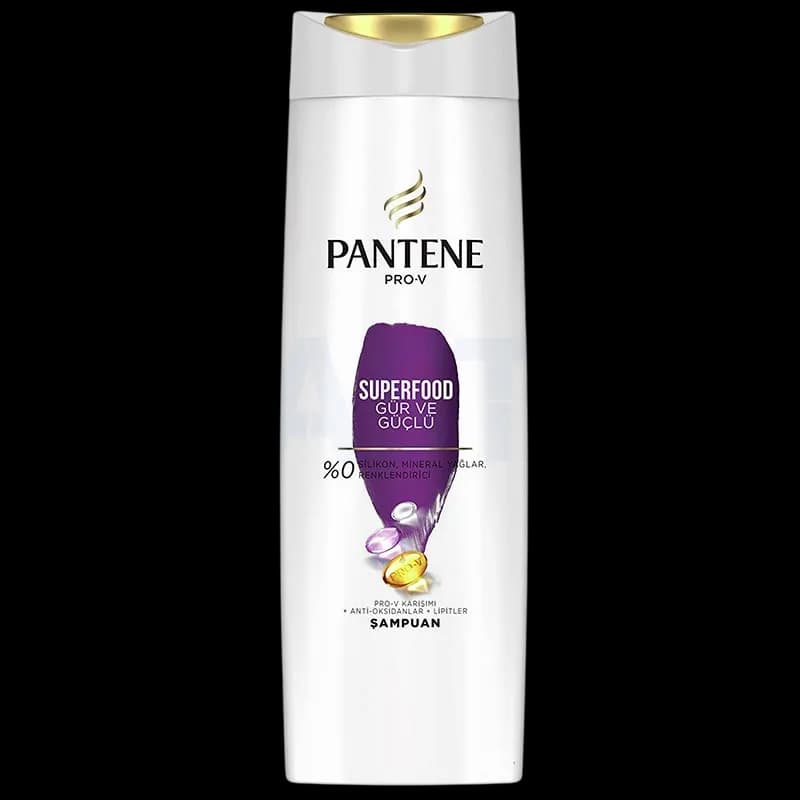 شامپو پنتن بنفش سوپرفود تقویت و تغذیه مو 350 میل Pantene Superfood
