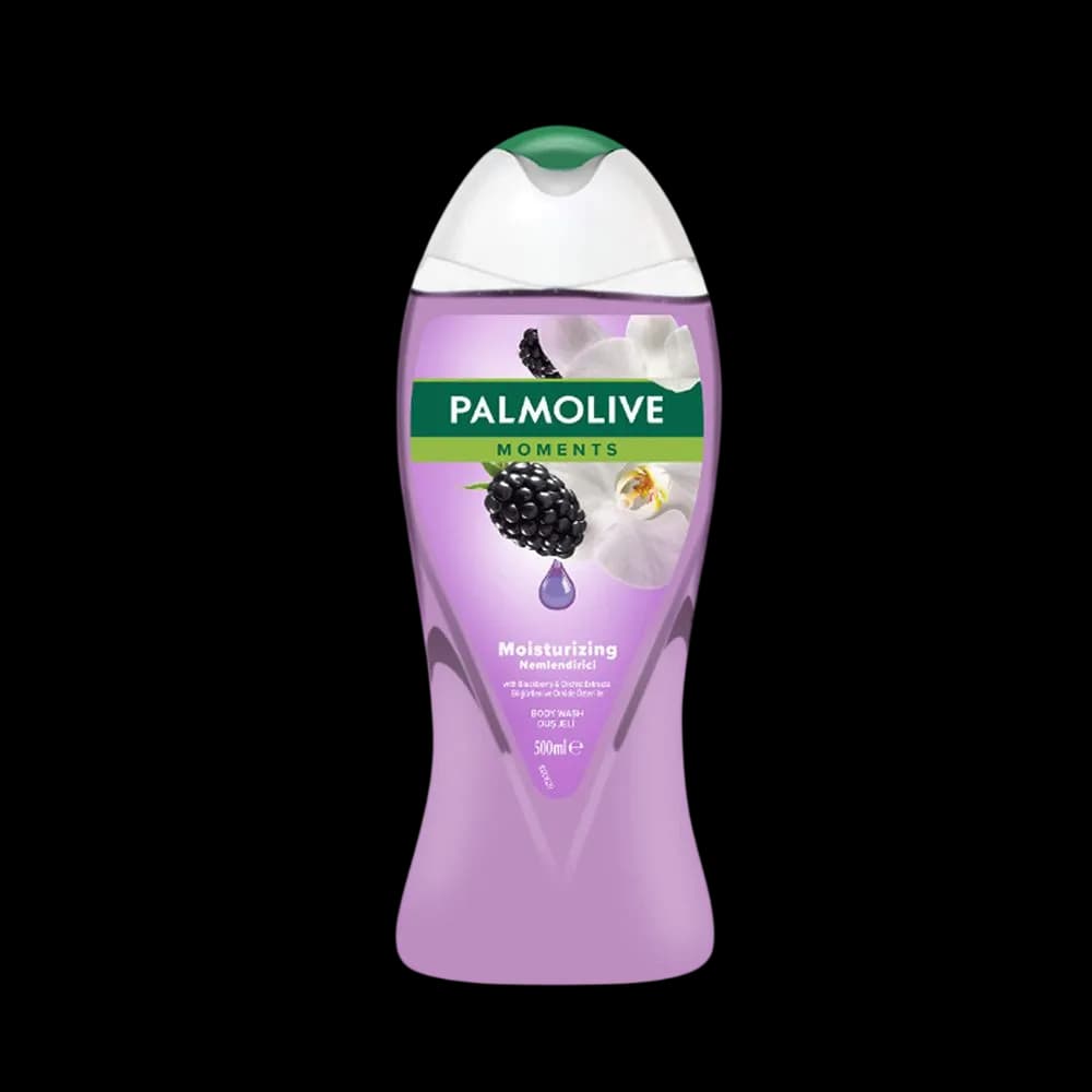 شامپو بدن پالمولیو Palmolive حاوی بلک بری و گل ارکیده ۵۰۰ میل
