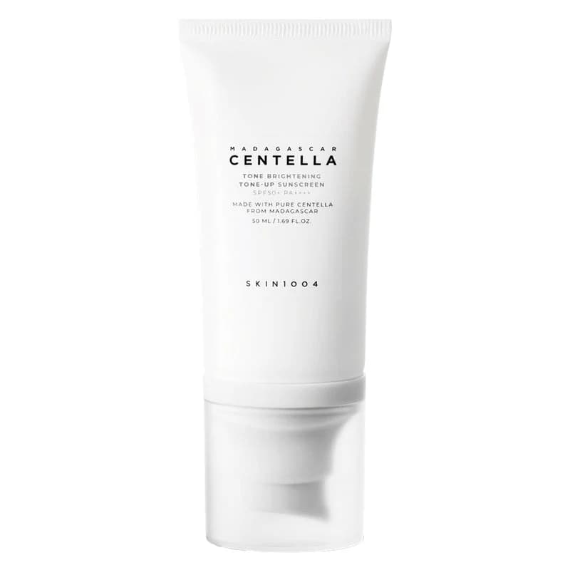 کرم ضد آفتاب رنگی سنتلا | SKIN1004 Madagascar Centella Tone Brightening Tone-Up Sunscreen SPF50+ PA+++ — تصویر ۲
