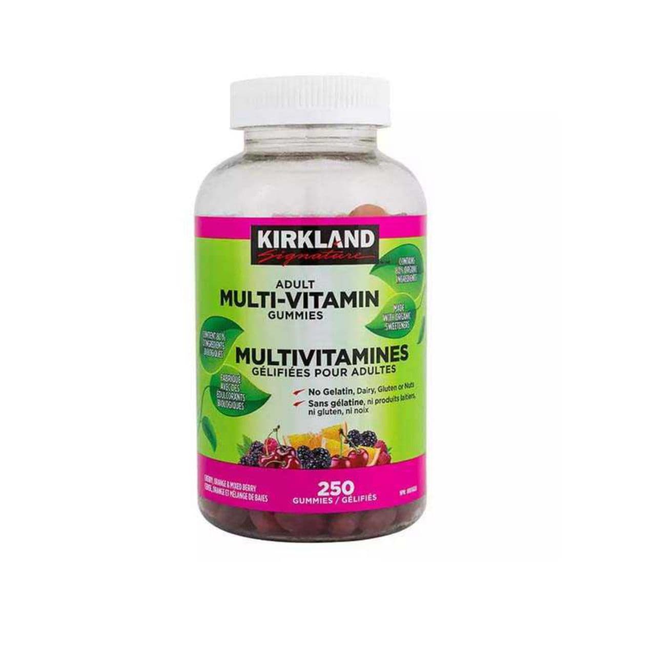 مولتی‌ویتامین پاستیلی بزرگسال کرکلند | Kirkland Adult Multivitamin Gummies