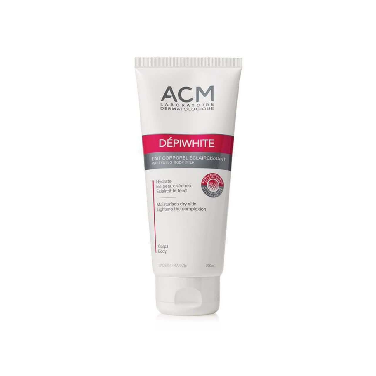 کرم روشن‌کننده دپی وایت ای سی ام | | ACM Dépiwhite Whitening Body Milk 200ml