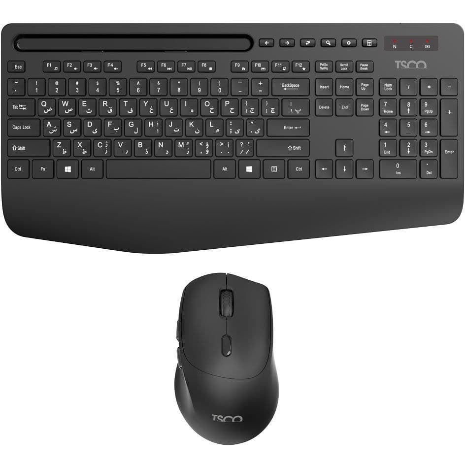 ست کیبورد و ماوس بی سیم تسکو مدل TKM 7025W — تصویر ۷