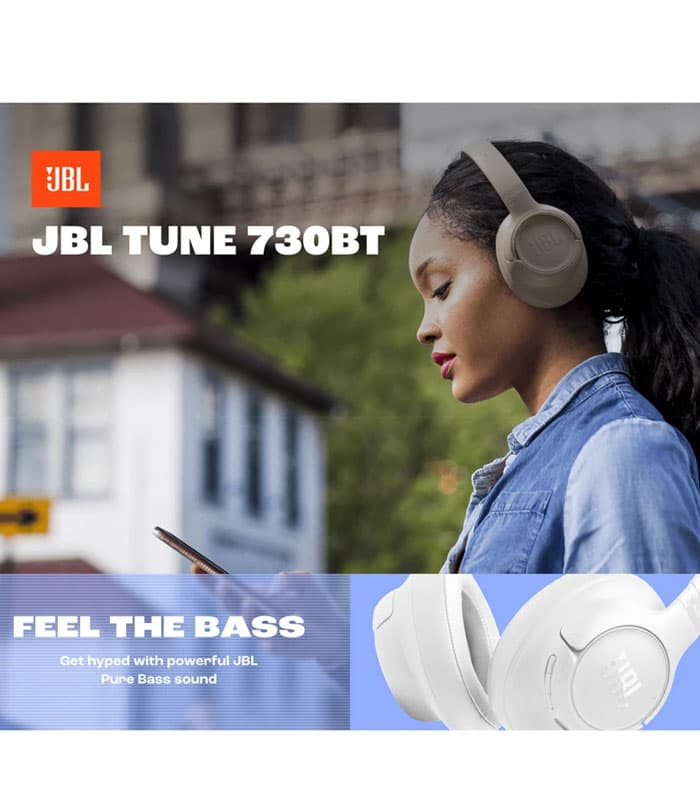 هدفون بلوتوثی جی بی ال مدل Tune 730 BT اصلی — تصویر ۵