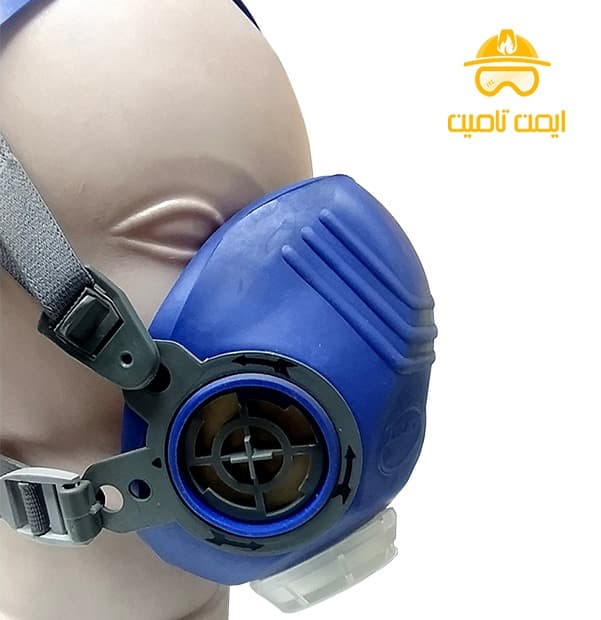 ماسک نیم صورت اسپاسیانی مدل DOU — تصویر ۲