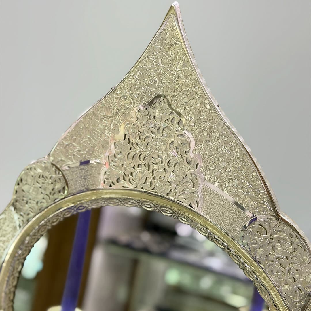 آینه رومیزی تاجدار بلند کد ۸۴۰۸۱۹ — تصویر ۲