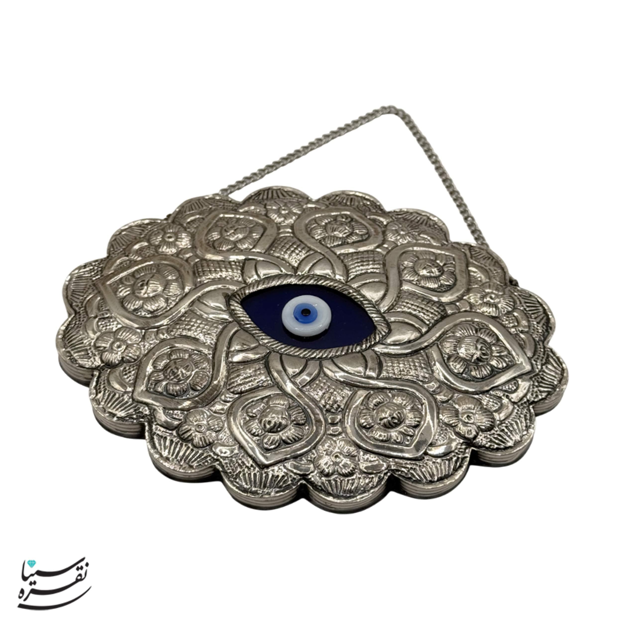 چشم نظر آویز دار کار ترک سایز 3