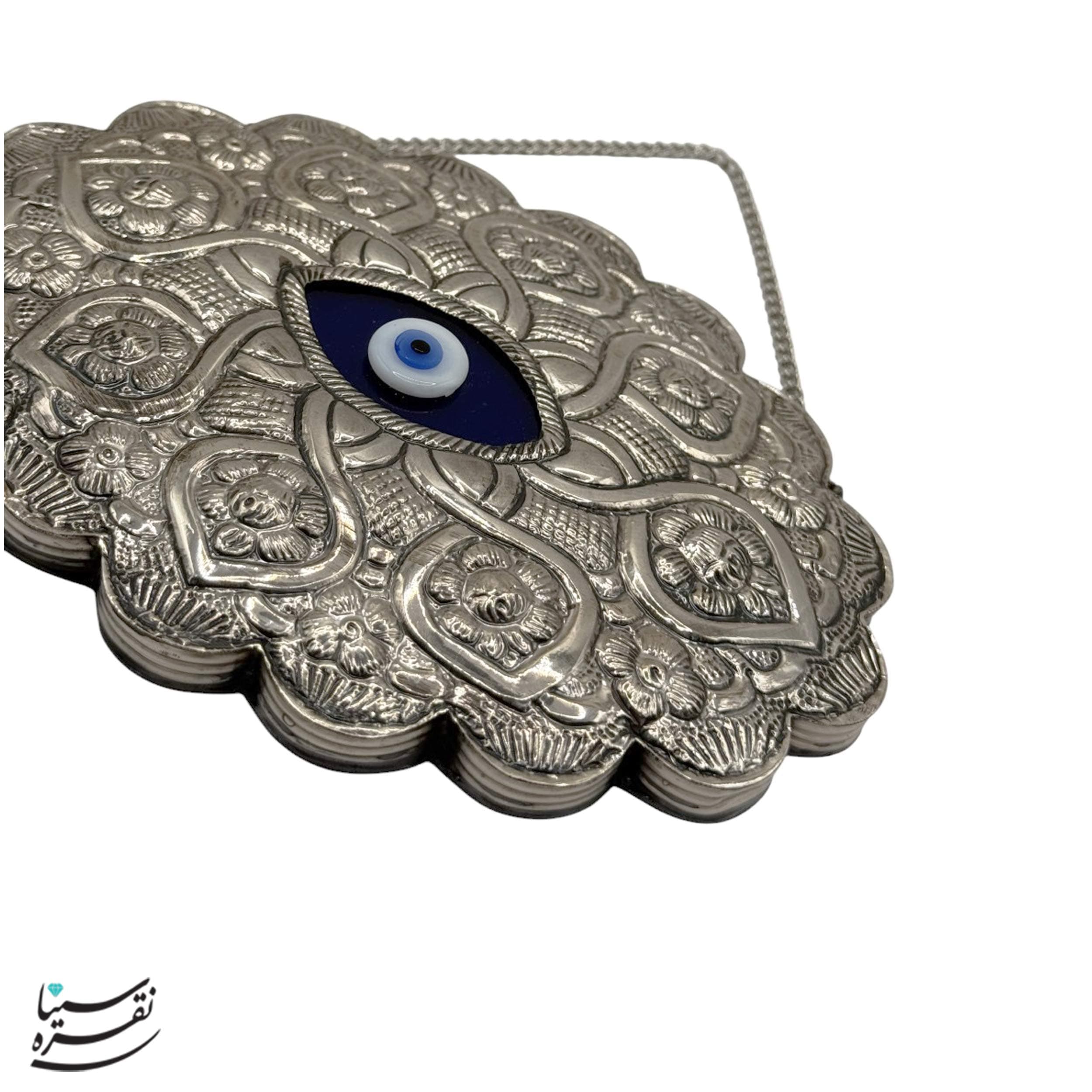چشم نظر آویز دار کار ترک سایز 3 — تصویر ۲