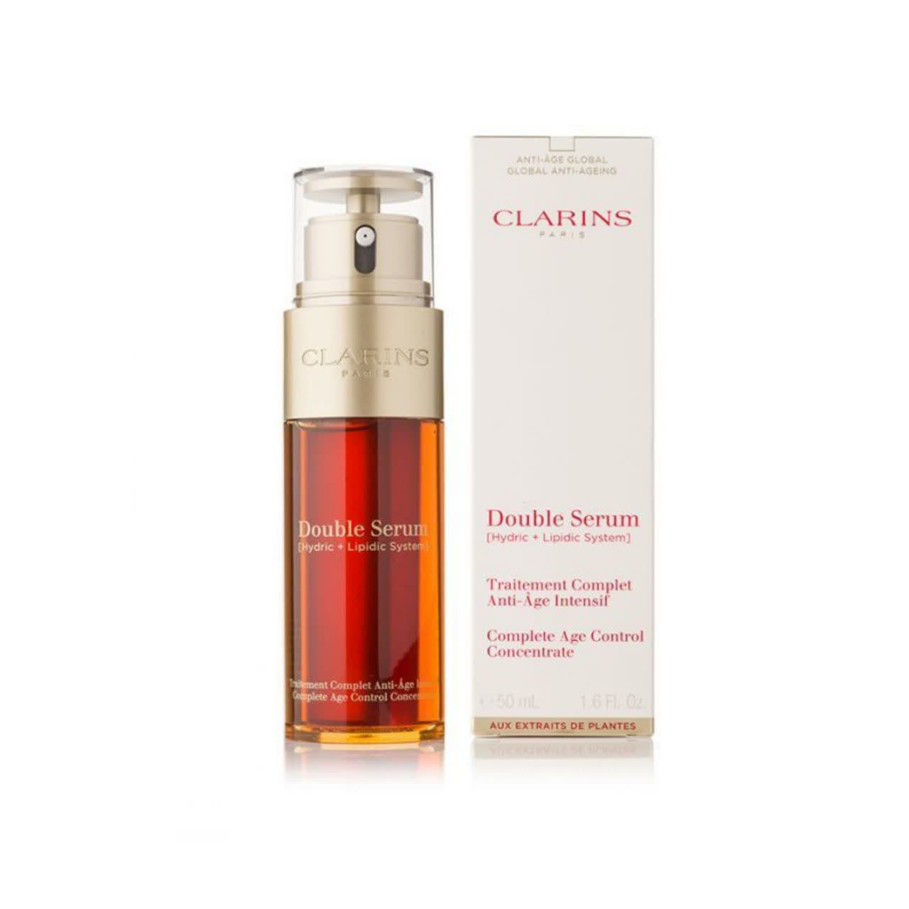 دابل سرم جوانساز کلارنس | Clarins Double Serum Hydric+Lipdic System