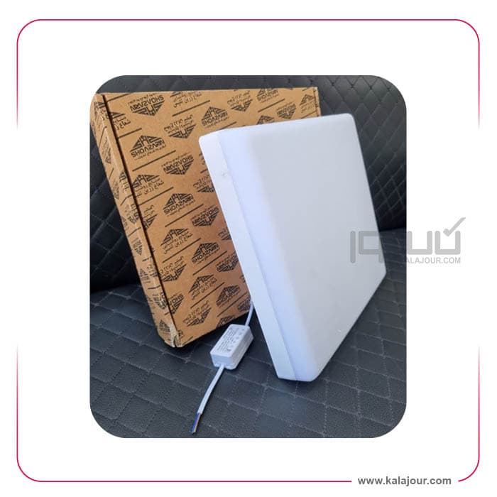پنل مربع فول لایت رو کار 48 وات – شعاع زرین — تصویر ۲