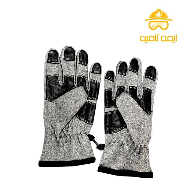 دستکش موتور سواری زمستانی ضد آب با قابلیت تاچ وینداستاپر THEYANCHI — تصویر ۴