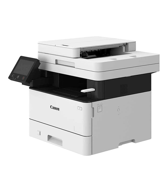 پرینتر سیاه سفید 3 کاره کانن canon 453 dw کپی پرینت اسکن چاپ دورو وایرلس — تصویر ۲