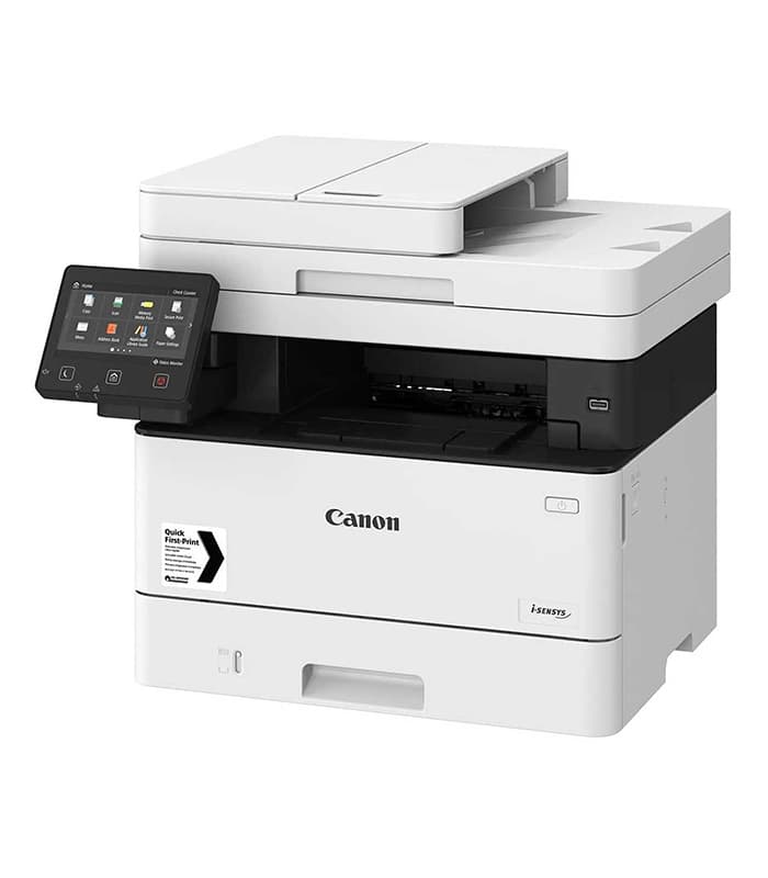 پرینتر سیاه سفید 3 کاره کانن canon 453 dw کپی پرینت اسکن چاپ دورو وایرلس — تصویر ۳