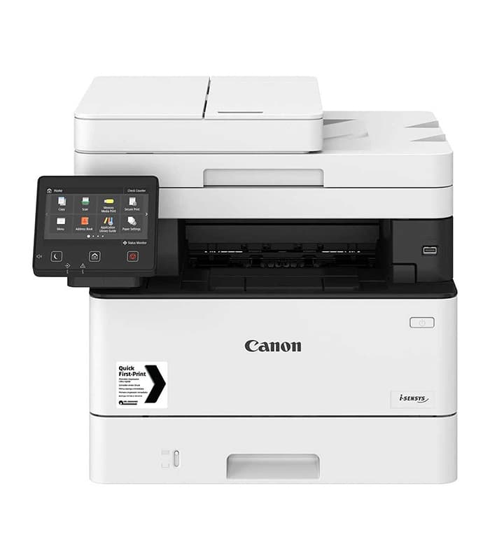 پرینتر سیاه سفید 3 کاره کانن canon 453 dw کپی پرینت اسکن چاپ دورو وایرلس