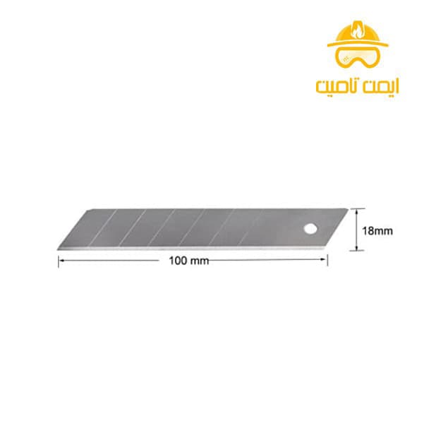 تیغ کاتر کره ای KOWAN – بسته 10 عددی — تصویر ۲