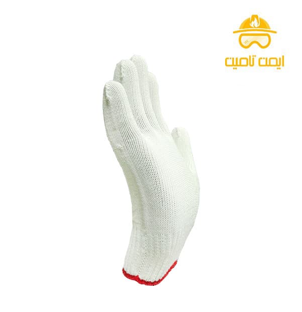 دستکش بافتنی پلی استر 50 گرم (بسته 5 عددی) — تصویر ۳