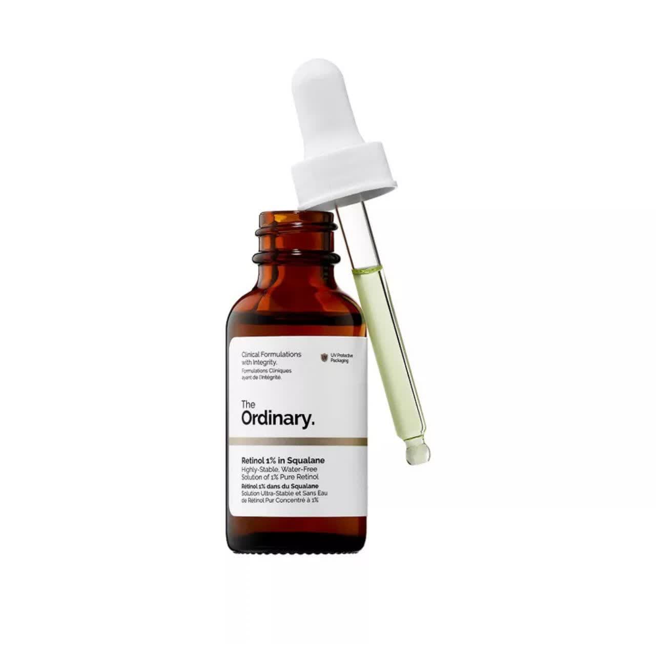 سرم رتینول و اسکوالن اوردینری | The Ordinary Retinol in Squalane