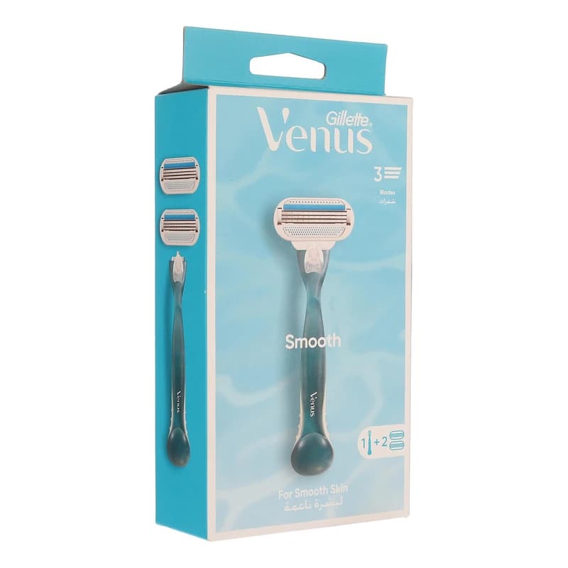 خودتراش ژیلت مدل Venus Smooth با 3 لبه تیغ