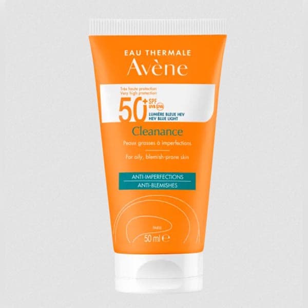 کرم ضد آفتاب کلینانس Cleanance اون با SPF 50+ حجم 50 میل Eau Thermale Avène Cleanance Sun Cream SPF 50+
