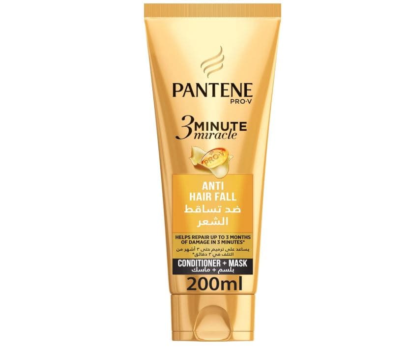 ماسک + نرم کننده ضد ریزش مو 3 دقیقه ای میراکل پنتن مدل Pro-V 3-Minute Miracle Anti Hair Fall