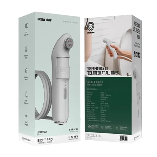 دوش مسافرتی قابل حمل Green Lion Bidet Pro — تصویر ۳