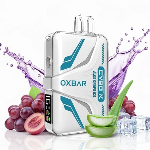 پاد یکبار مصرف OXBAR طعم آلوئه ورا انگور یخ