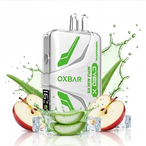 پاد یکبار مصرف OXBAR طعم سیب آلوئه ورا یخ