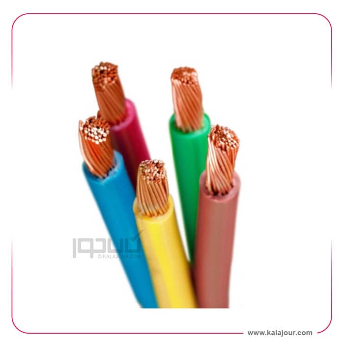 سیم مسی افشان 1*1 اعتماد کابل البرز