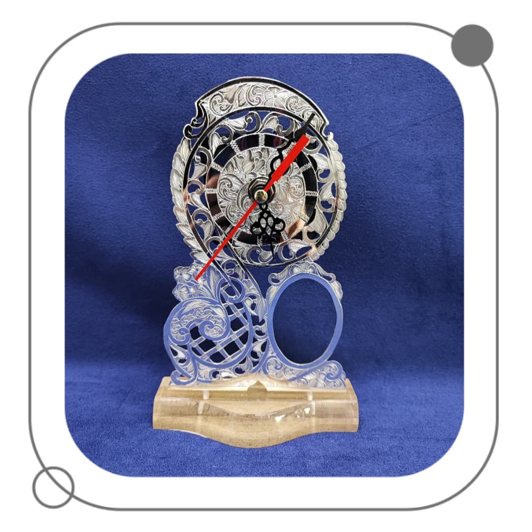 ساعت رومیزی قاب عکس دار کد B 10010