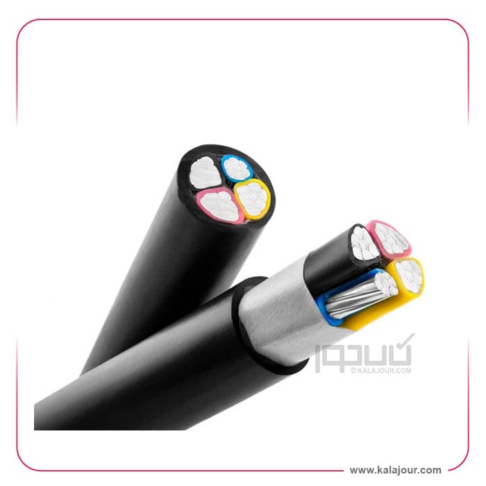 کابل زمینی آلومینیومی PVC سه رشته 16+35*3 اعتماد کابل البرز — تصویر ۵