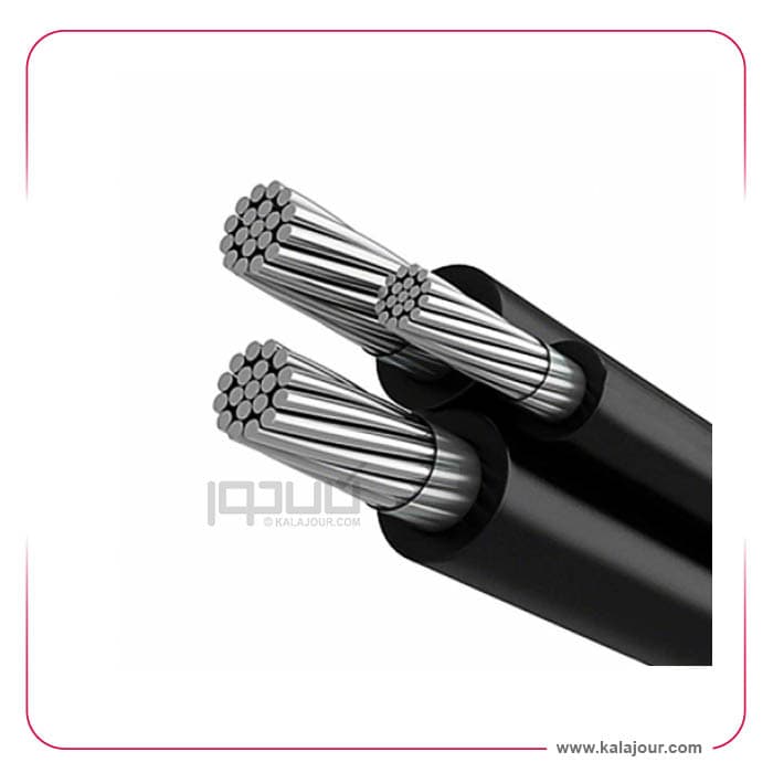 کابل زمینی آلومینیومی PVC سه رشته 16+35*3 اعتماد کابل البرز